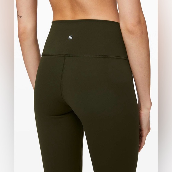 EUC Lululemon Wunder Under High-Rise Tight 25" *Full-On Luxtreme *DarkOlive Sz 8 - Picture 2 of 12